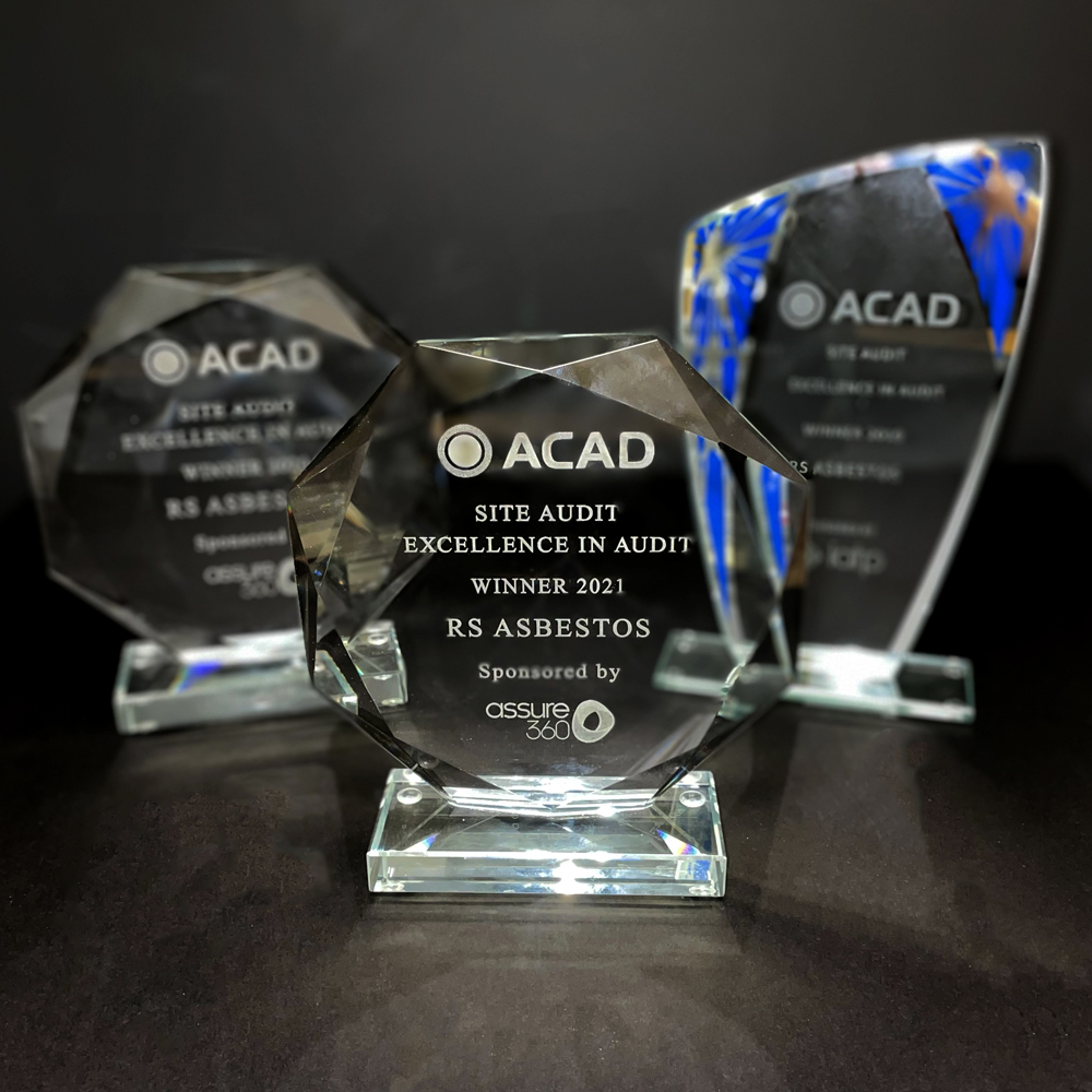 RS Asbestos Award Winners - 3 Consecutive Years
